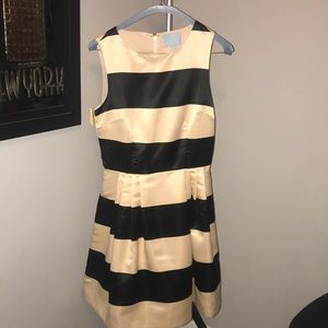 Striped Cocktail/Wedding Dress